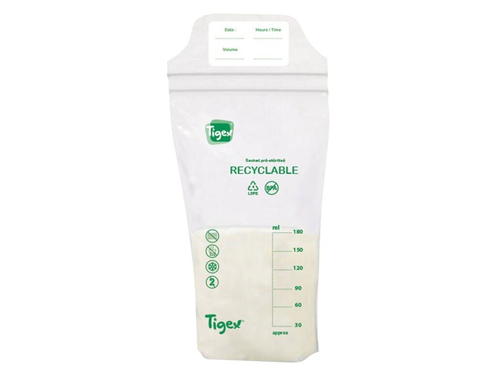 PACK 20 SACOS CONSERVA&Ccedil;&Atilde;O LEITE MATERNO image number 1