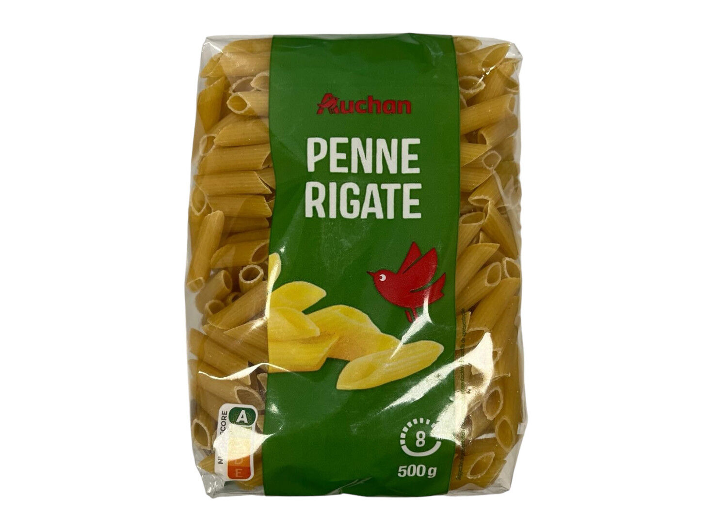 MASSA PENNE AUCHAN 500G