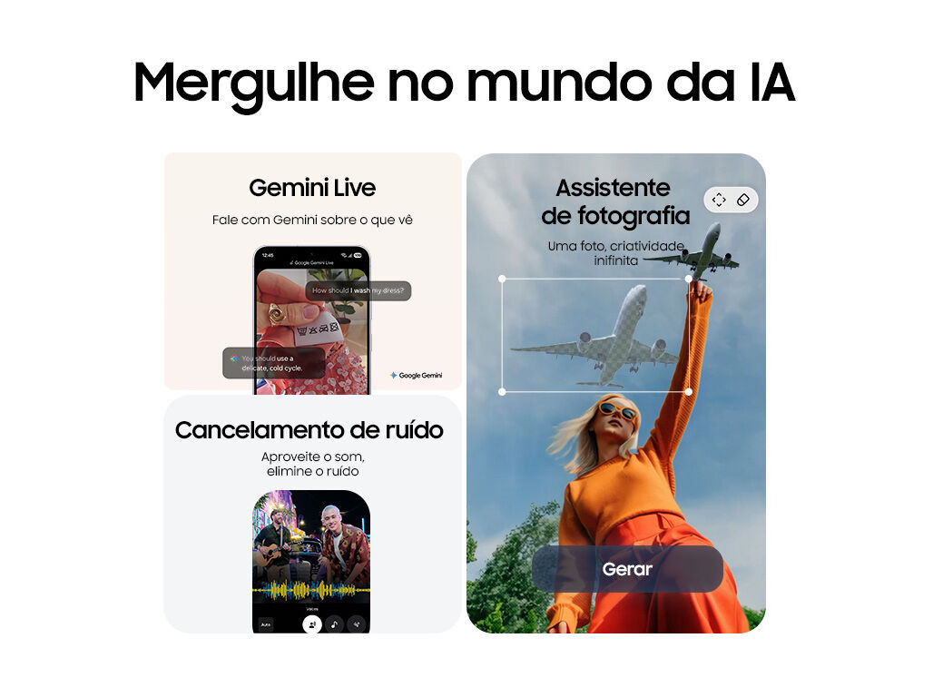 SMARTPHONE SAMSUNG GALAXY S25 FE 256GB PRETO image number 4