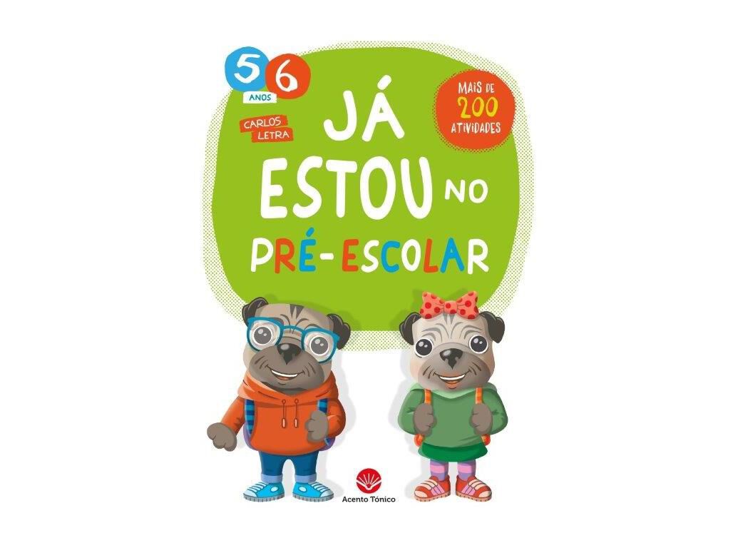 LIVRO J&Aacute; ESTOU NO PR&Eacute;-ESCOLAR 5-6 ANOS CARLOS LETRA image number 0