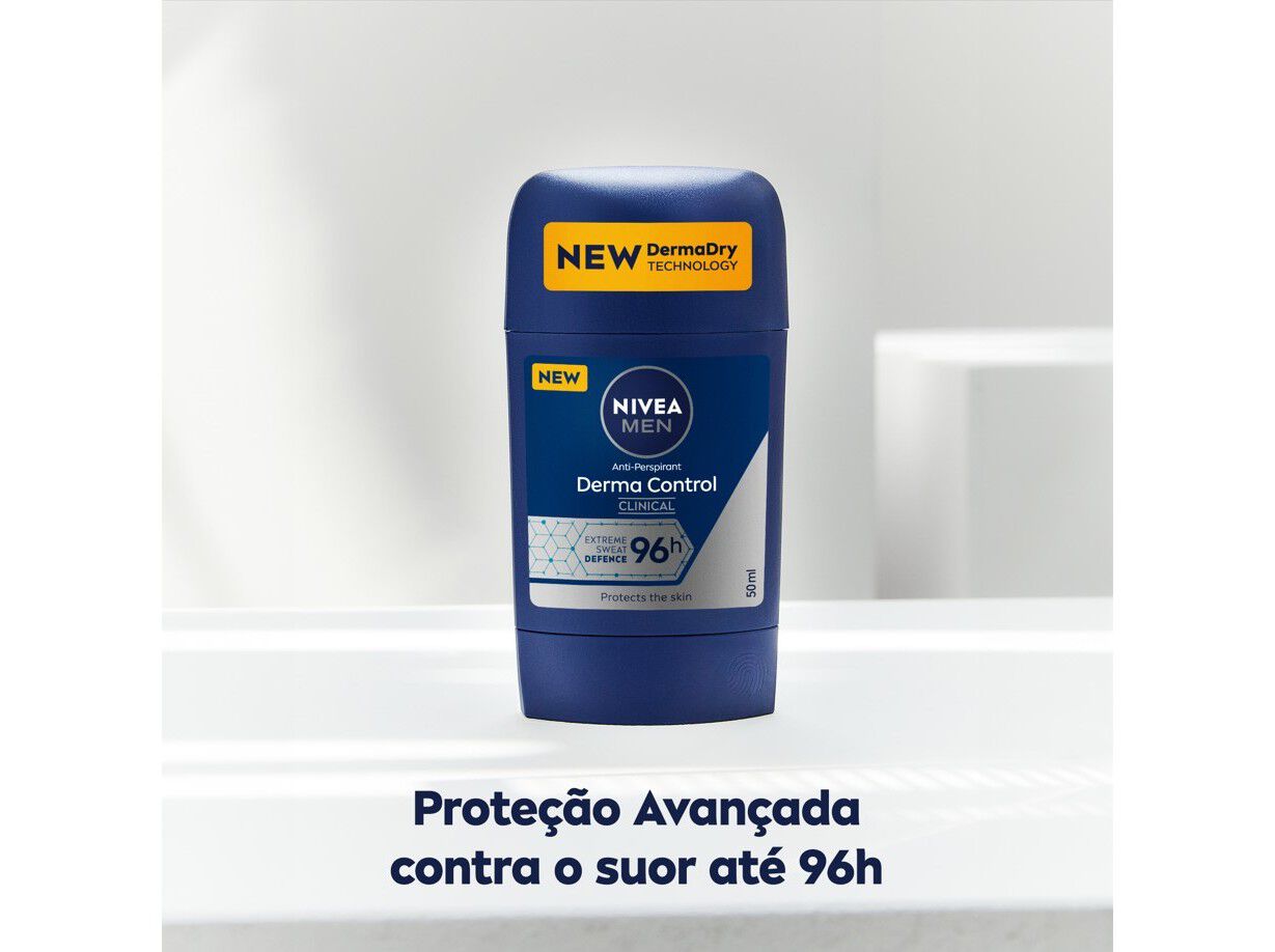 DEO NIVEA MEN DERMA CONTROL STICK 50ML image number 1