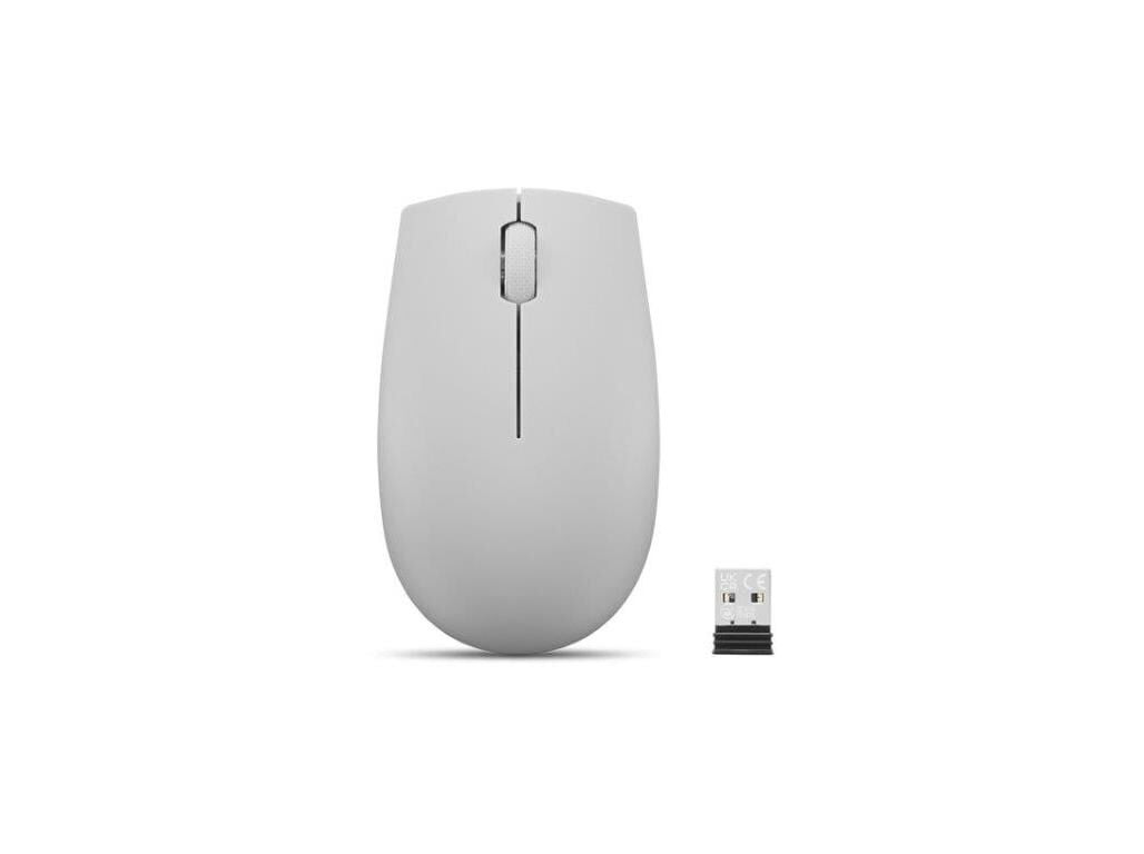 RATO LENOVO 300 COMPACT WIRELESS CINZENTO