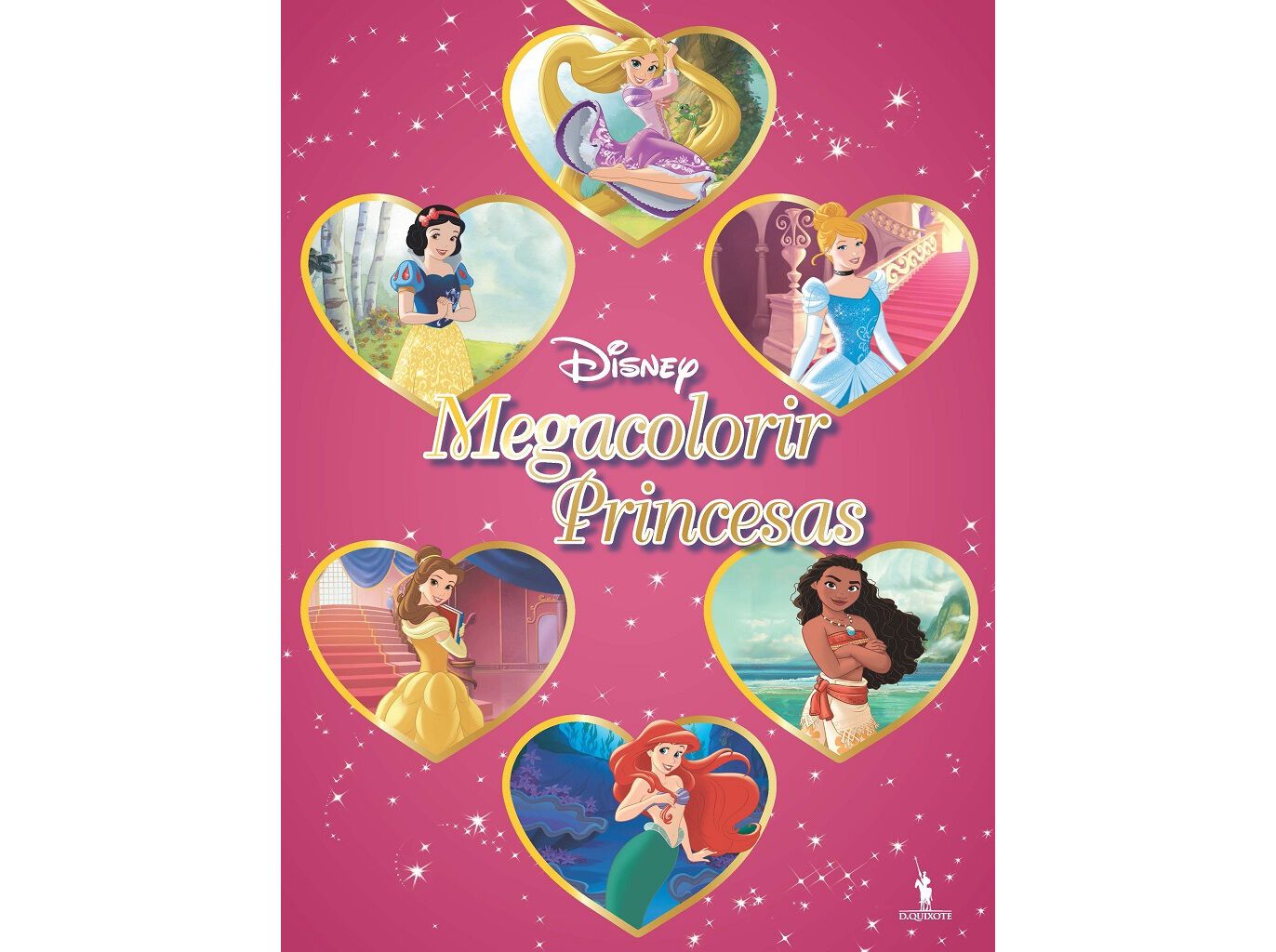 LIVRO MEGACOLORIR DISNEY PRINCESAS image number 0