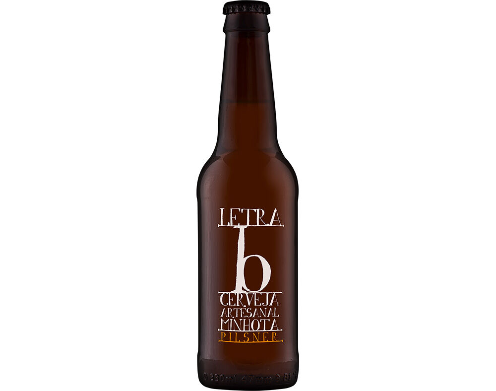 CERVEJA LETRA B PILSENER 0.33L image number 0