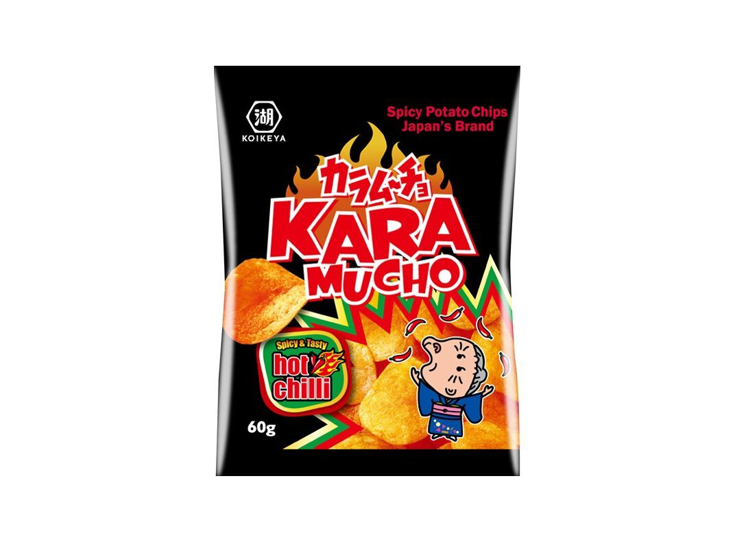 SNACK KOIKEYA BATATA FRITA PICANTE LISA 60G