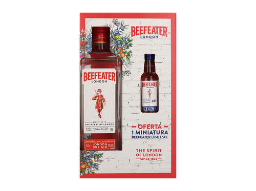 GIN BEEFEATER DRY 0.70L COM OFERTA 2 RTD'S image number 0