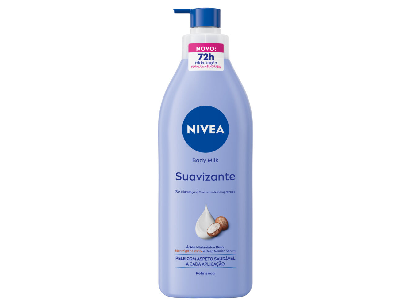 LEITE CORPORAL SMOOTH MILK SUAVIZANTE NIVEA 400 ML image number 1
