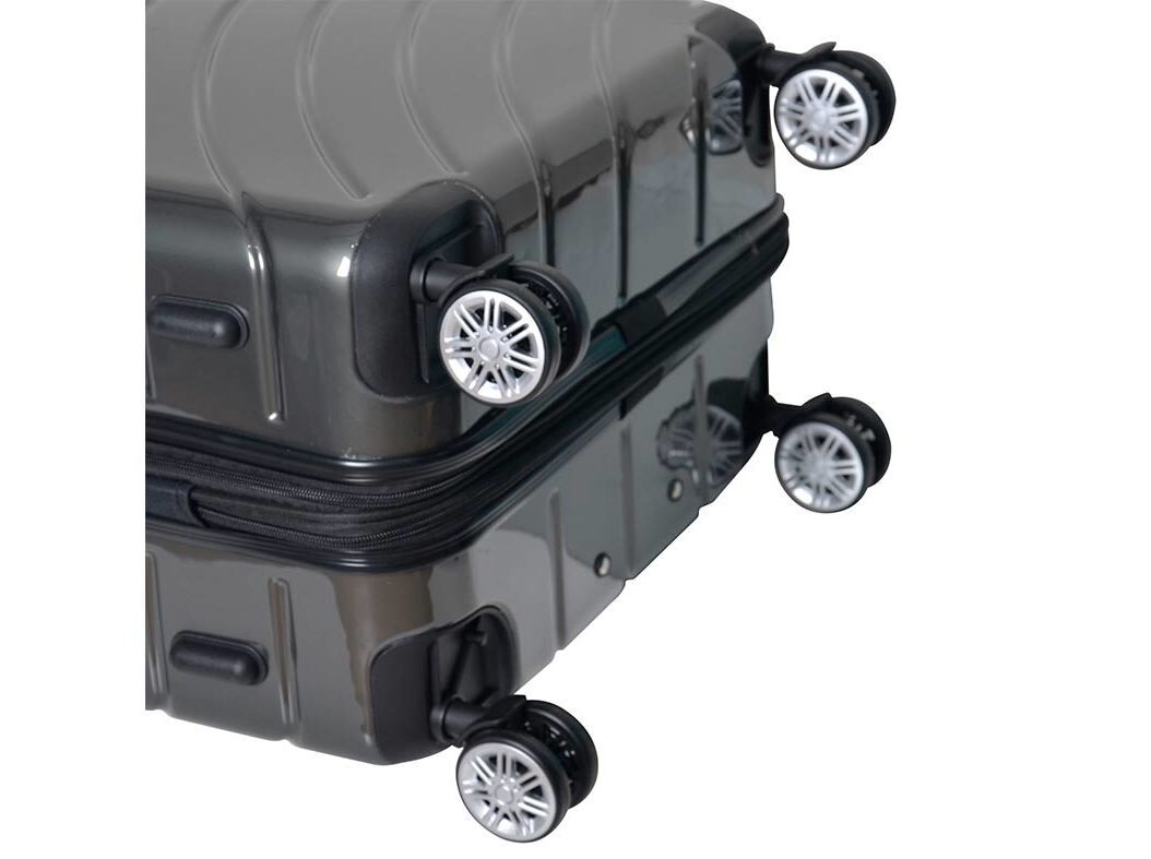MALA DE VIAGEM GRANDE R&Iacute;GIDA AIRPORT CINZENTO ESCURO 8 RODAS 75CM image number 11
