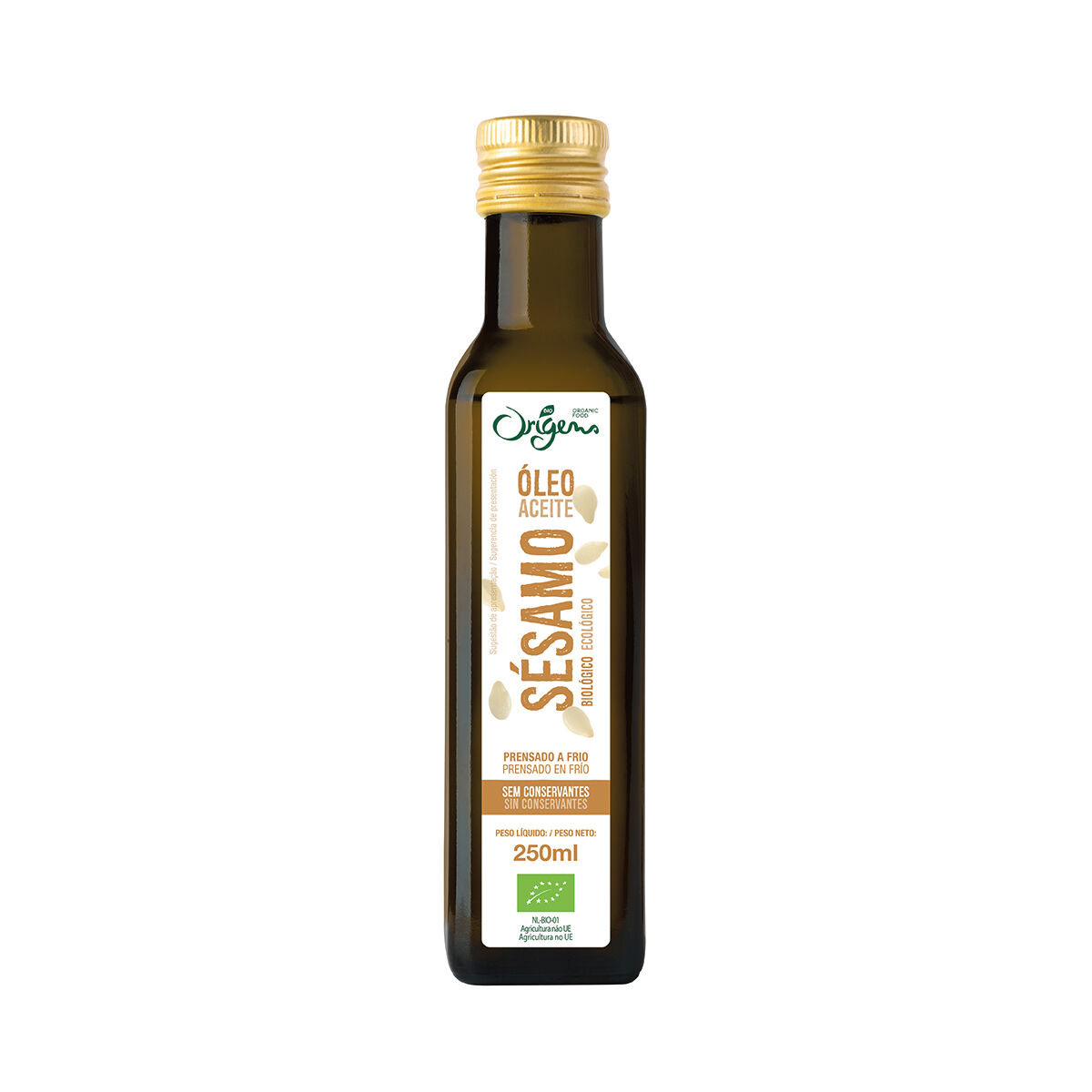 &Oacute;LEO DE SESAMO ORIGENS BIO 250 ML image number 1