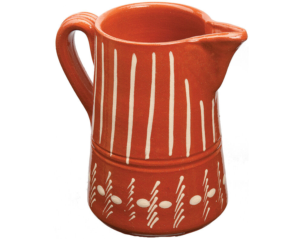 JARRO RISCAS N.3 SOCERAMICA BARRO PINTADO 1.25L