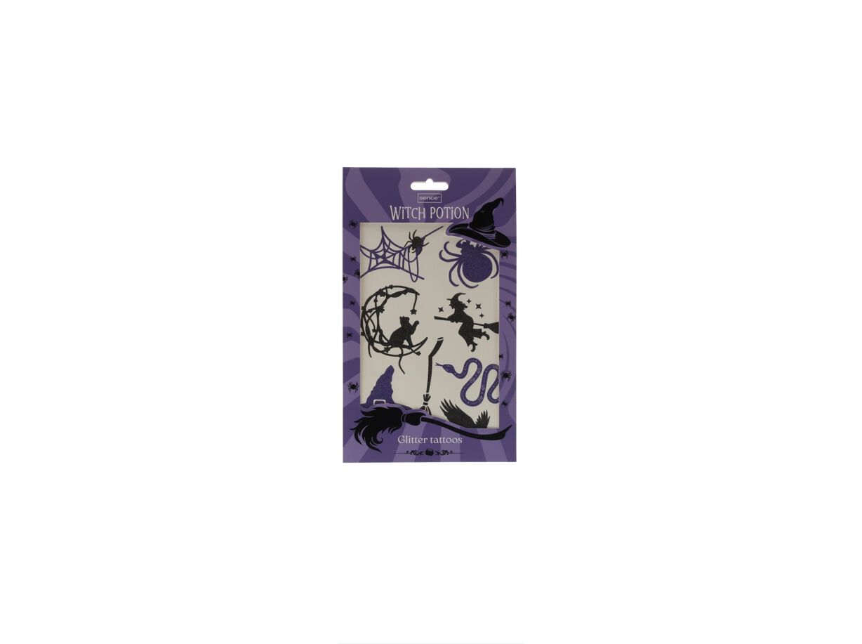 TATUAGENS CORPORAIS SENCE GLITTER HALLOWEEN 1 UN image number 1