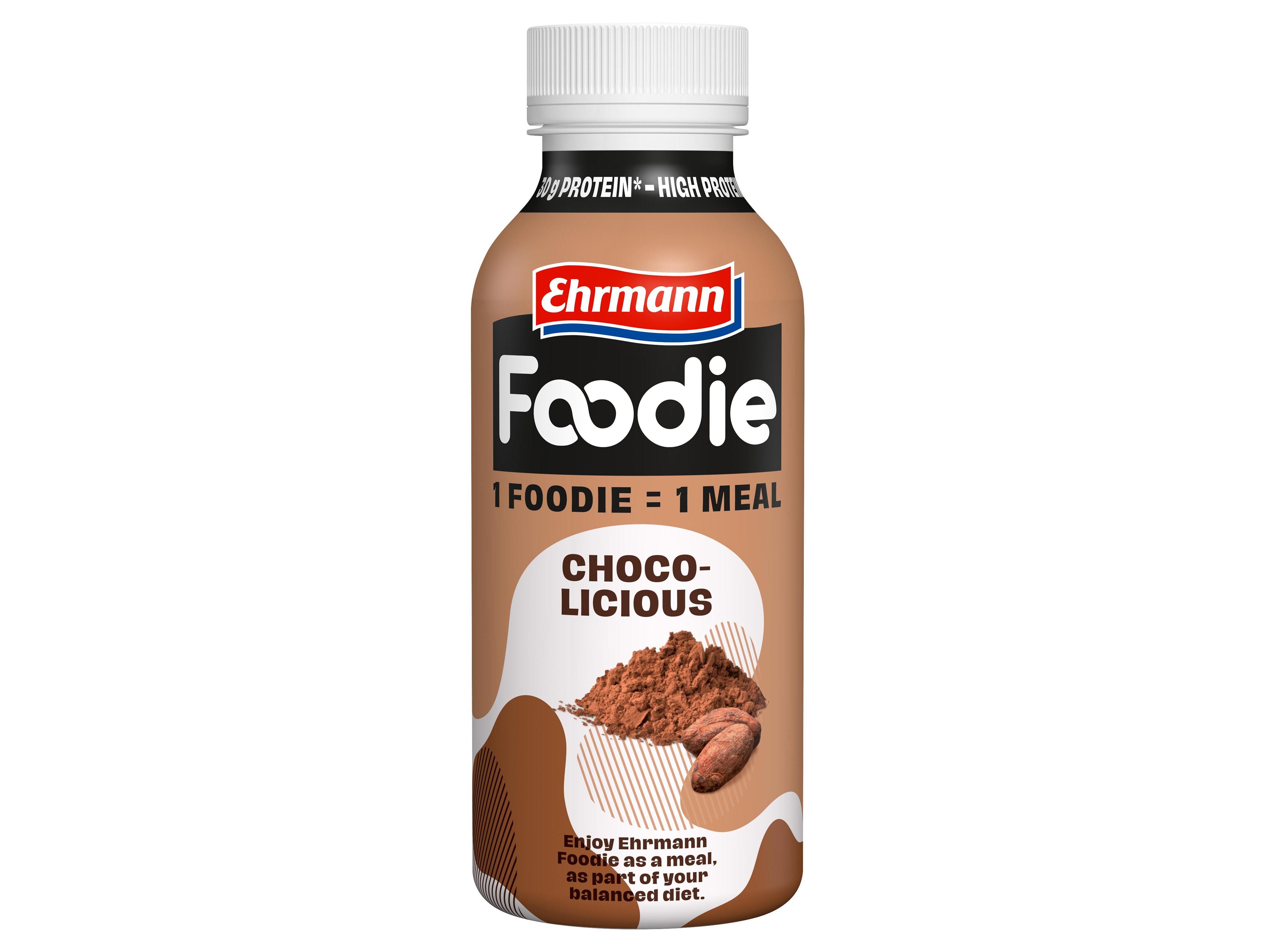 BEBIDA EHRMANN FOODIE CHOCOLATE 400ML