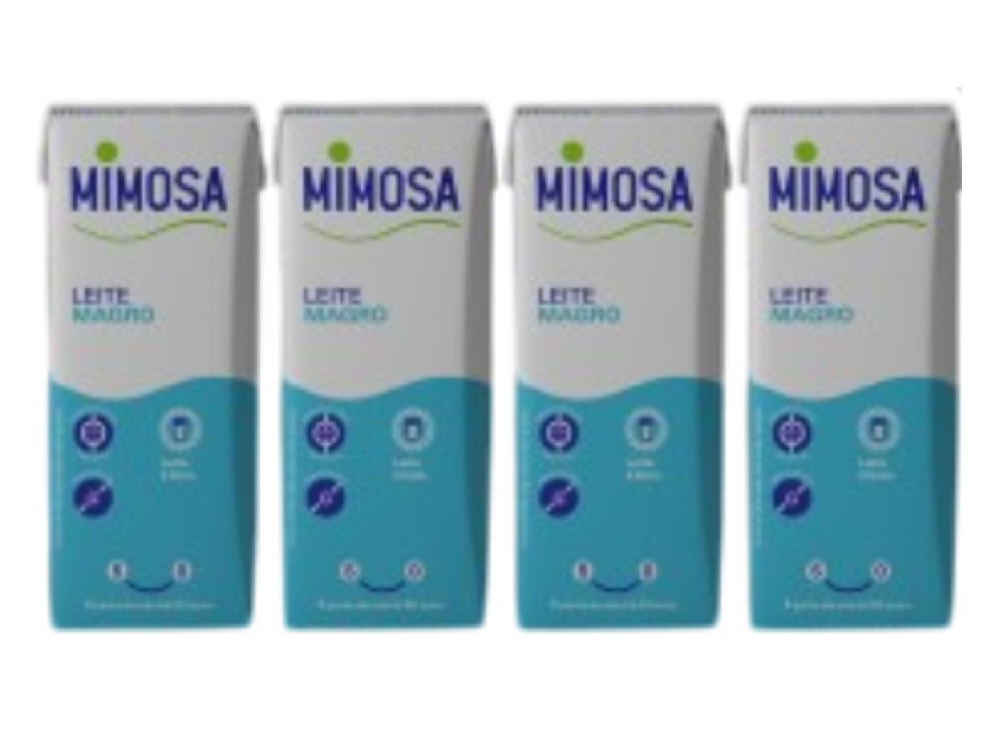 LEITE UHT MAGRO MIMOSA MAGRO 4X200ML image number 0