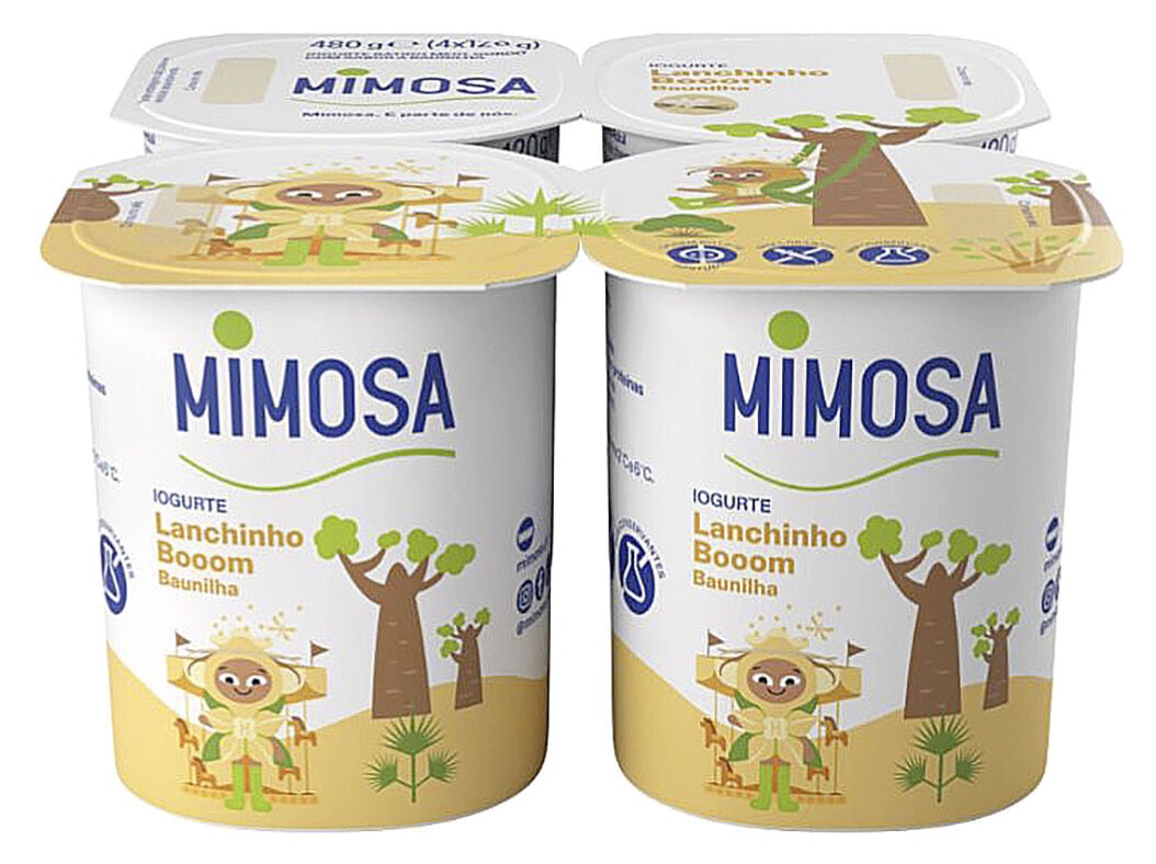 IOGURTE MIMOSA BAUNILHA 4X120 G