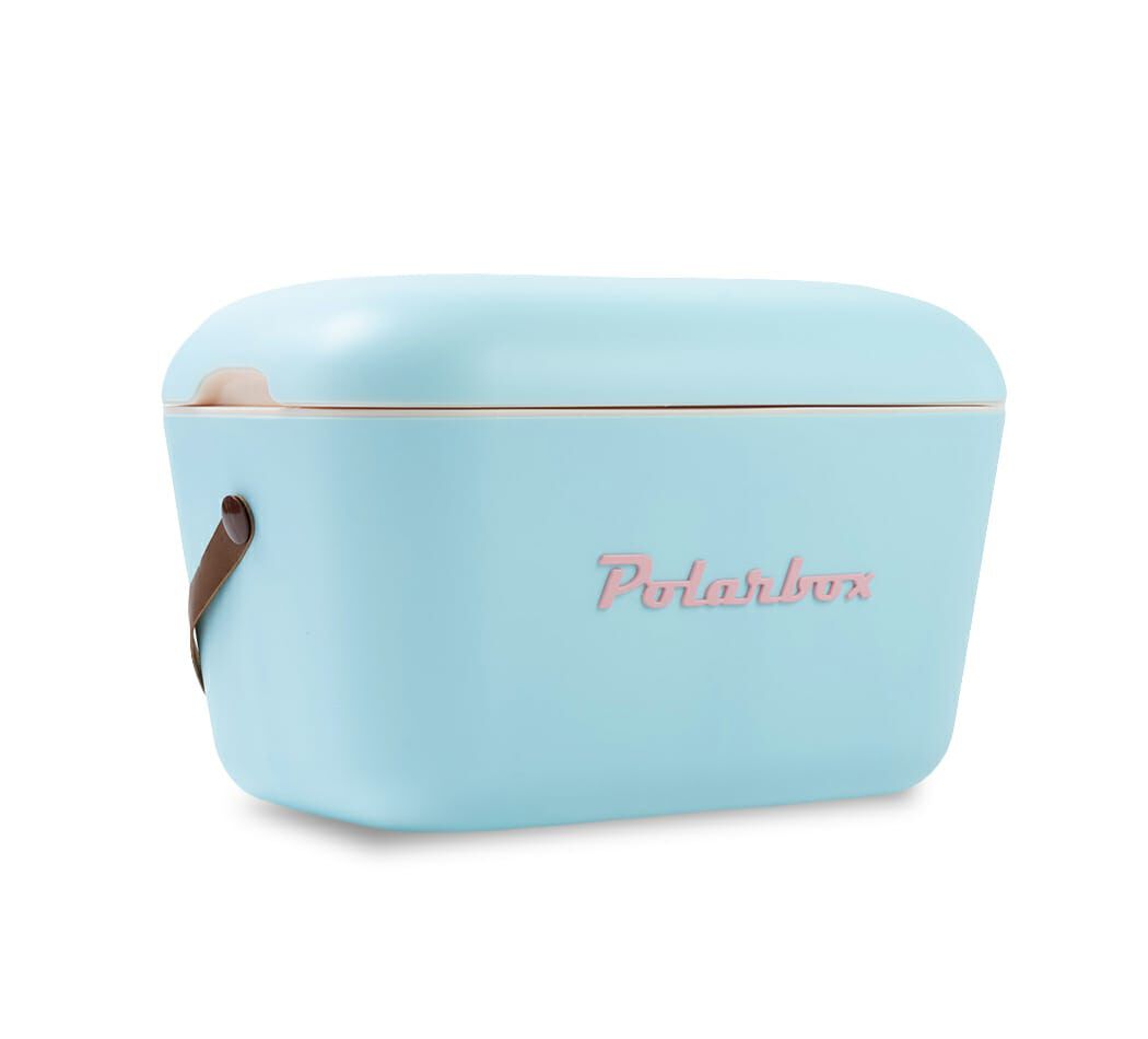 GELEIRA VINTAGE POLARBOX AZUL BEB&Eacute; 20L