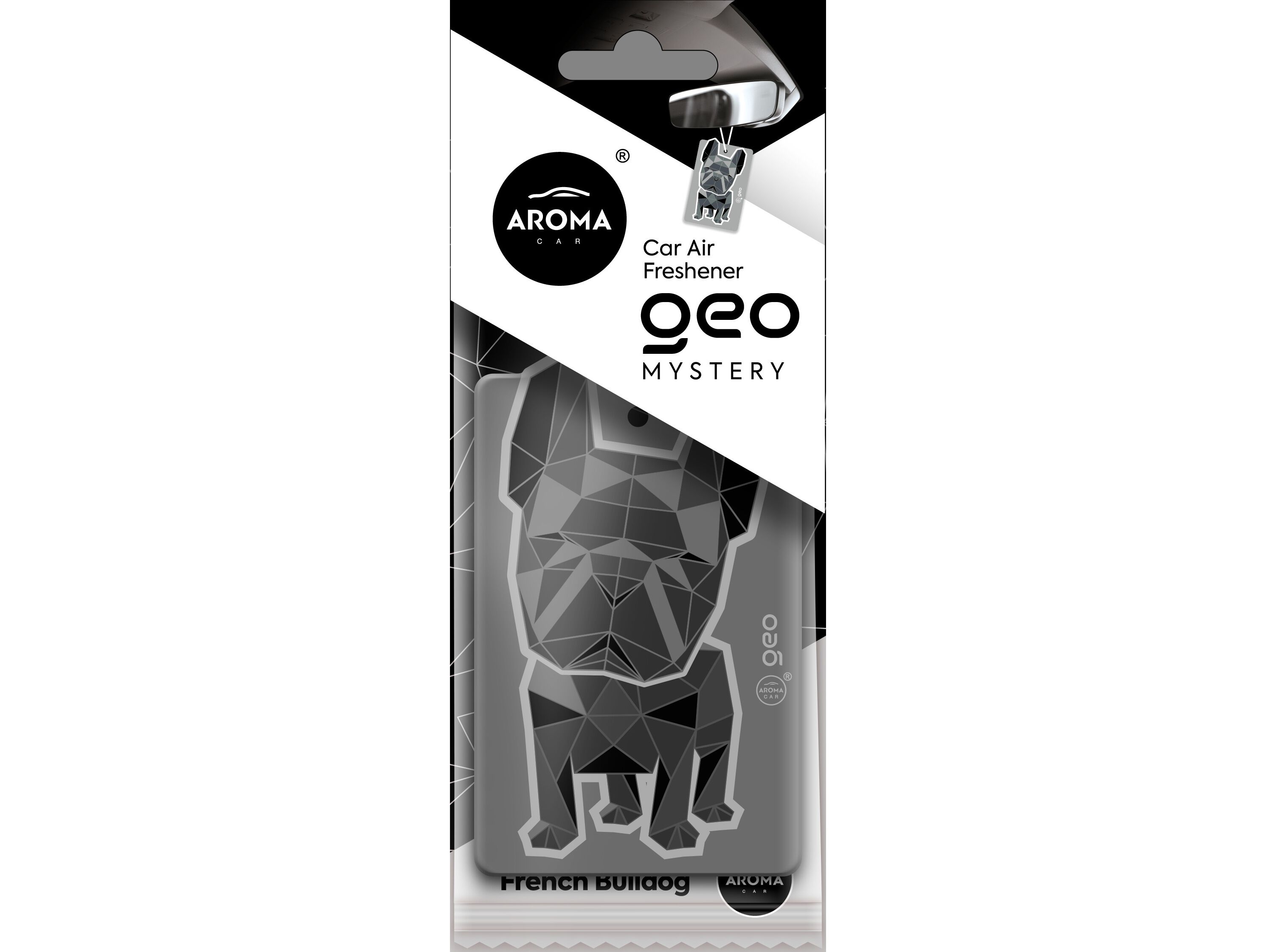 AMBIENTADOR AUTO AROMA CAR GEO DOG BLACK 30D image number 1