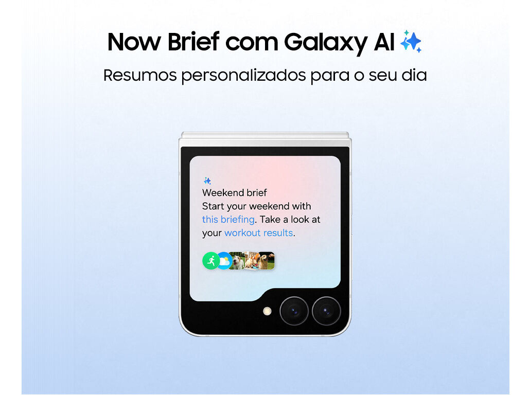 SMARTPHONE SAMSUNG GALAXY Z FLIP 7 FE 256GB BRANCO image number 2