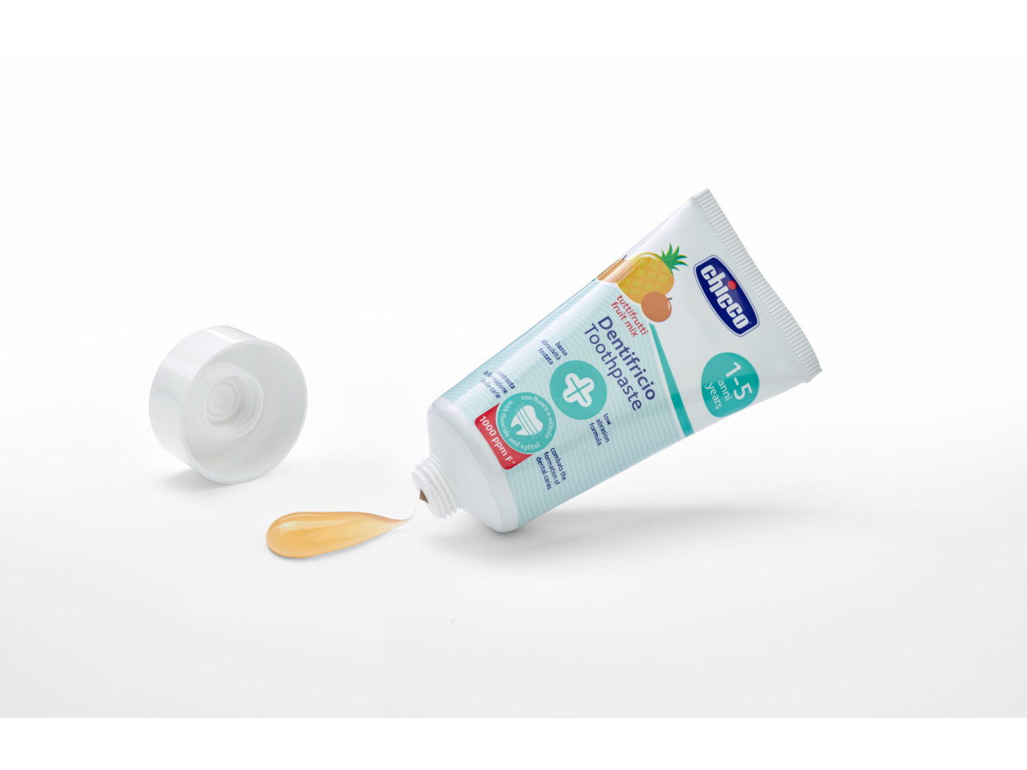 DENTIFRICO CHICCO TUTTI FRUTTI 1-5A+ 50ML