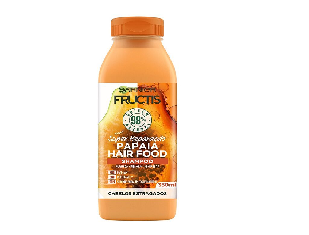 CHAMP&Ocirc; FRUCTIS HAIR FOOD PAPAIA 350ML