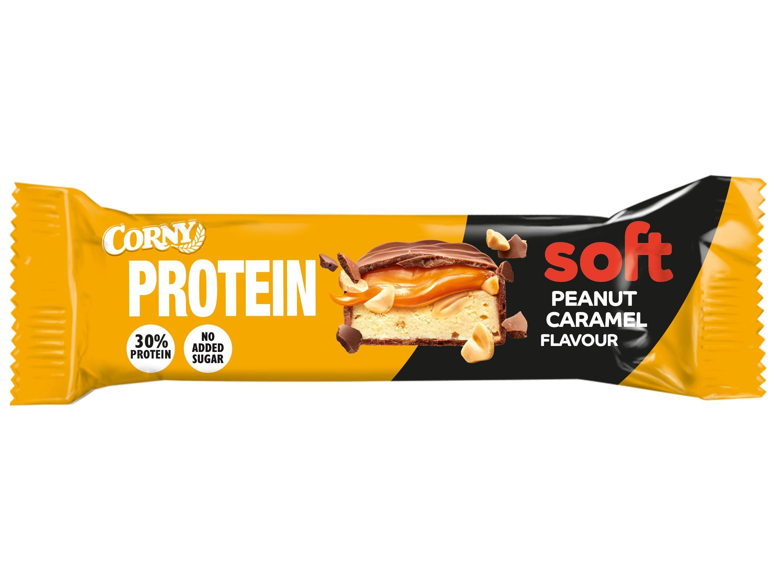 BARRA CORNY PROTE&Iacute;NA AMENDOIN CARAMELO 45G image number 0