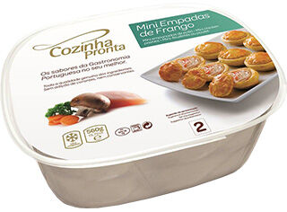 MINI EMPADAS COZINHA PRONTA FRANGO 560G
