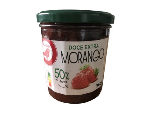 DOCE AUCHAN EXTRA 50% FRUTOS MORANGO 360G image number 0