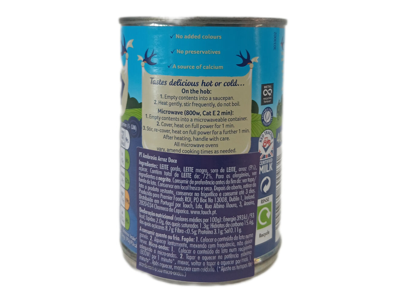 SOBREMESA AMBROSIA RICE PUDDING 400G image number 1