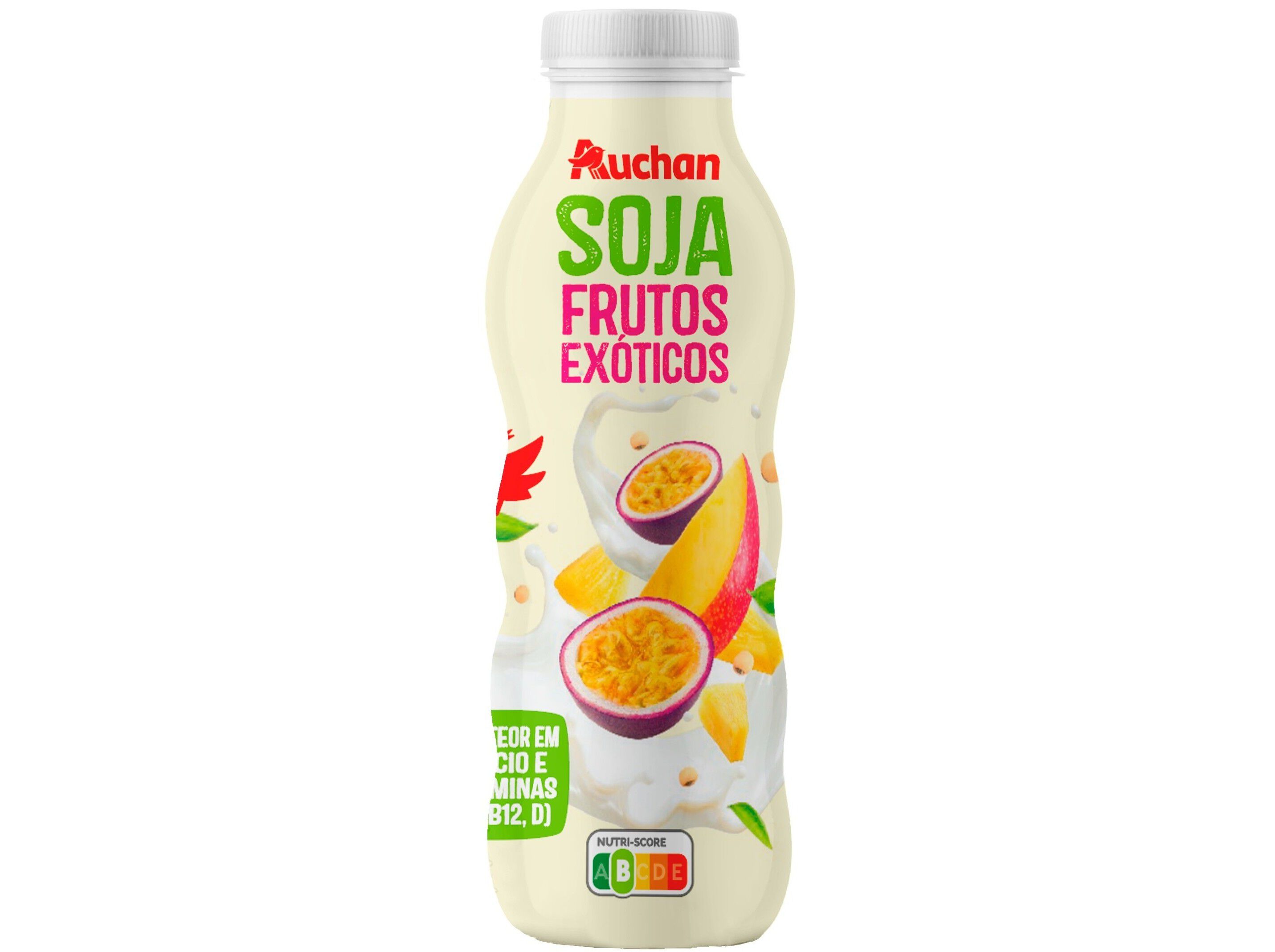 SOJAGURTE L&Iacute;QUIDO AUCHAN FRUTOS EX&Oacute;TICOS 150ML image number 0
