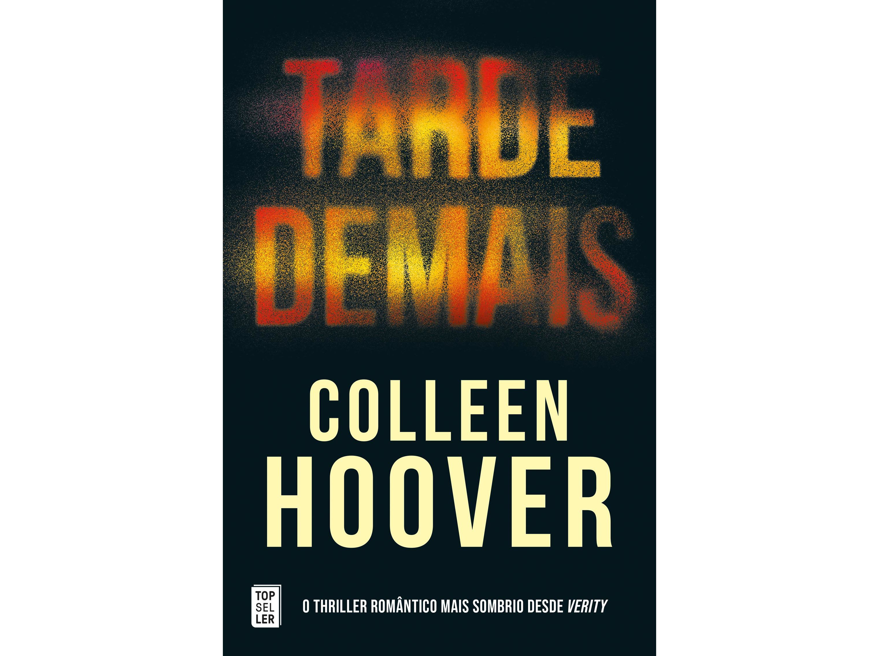 LIVRO TARDE DEMAIS DE COLLEEN HOOVER image number 0