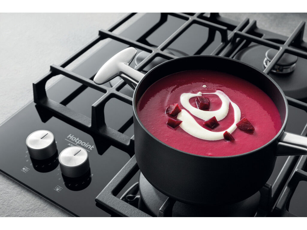 PLACA A G&Aacute;S NATURAL HOTPOINT HAGS 62F/BK PRETO image number 4