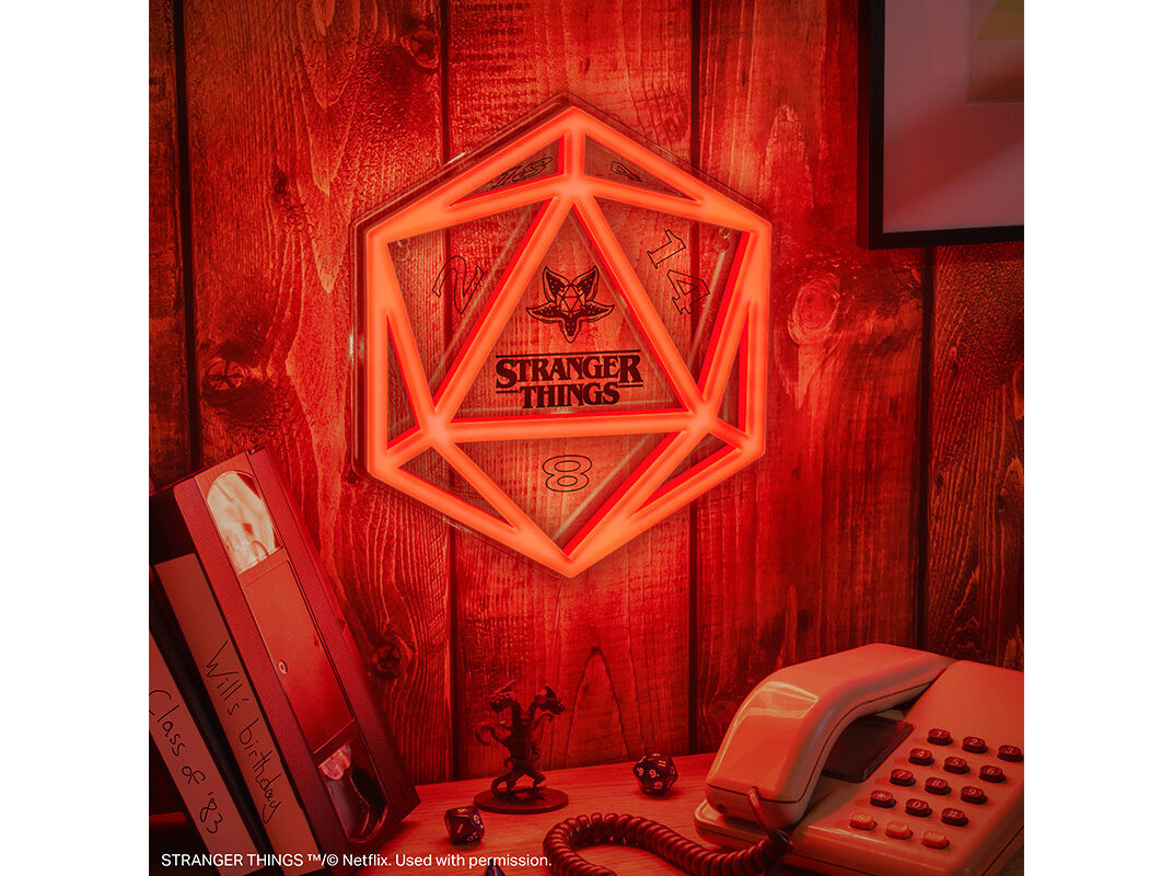 LUZ LED NEON DE PAREDE STRANGER THINGS image number 1