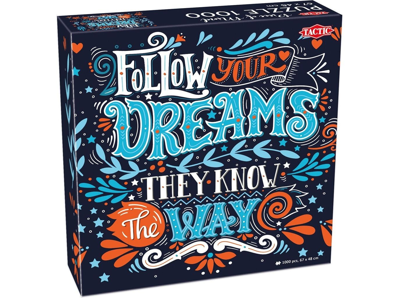 PUZZLE FOLLOW TACTIC 1000 PE&Ccedil;AS image number 0