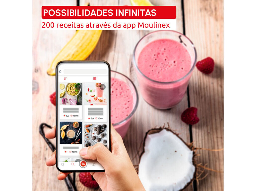 LIQUIDIFICADORA MOULINEX LM5768F0 BLENDFORCE COOK 1000 W 1.5 L image number 5