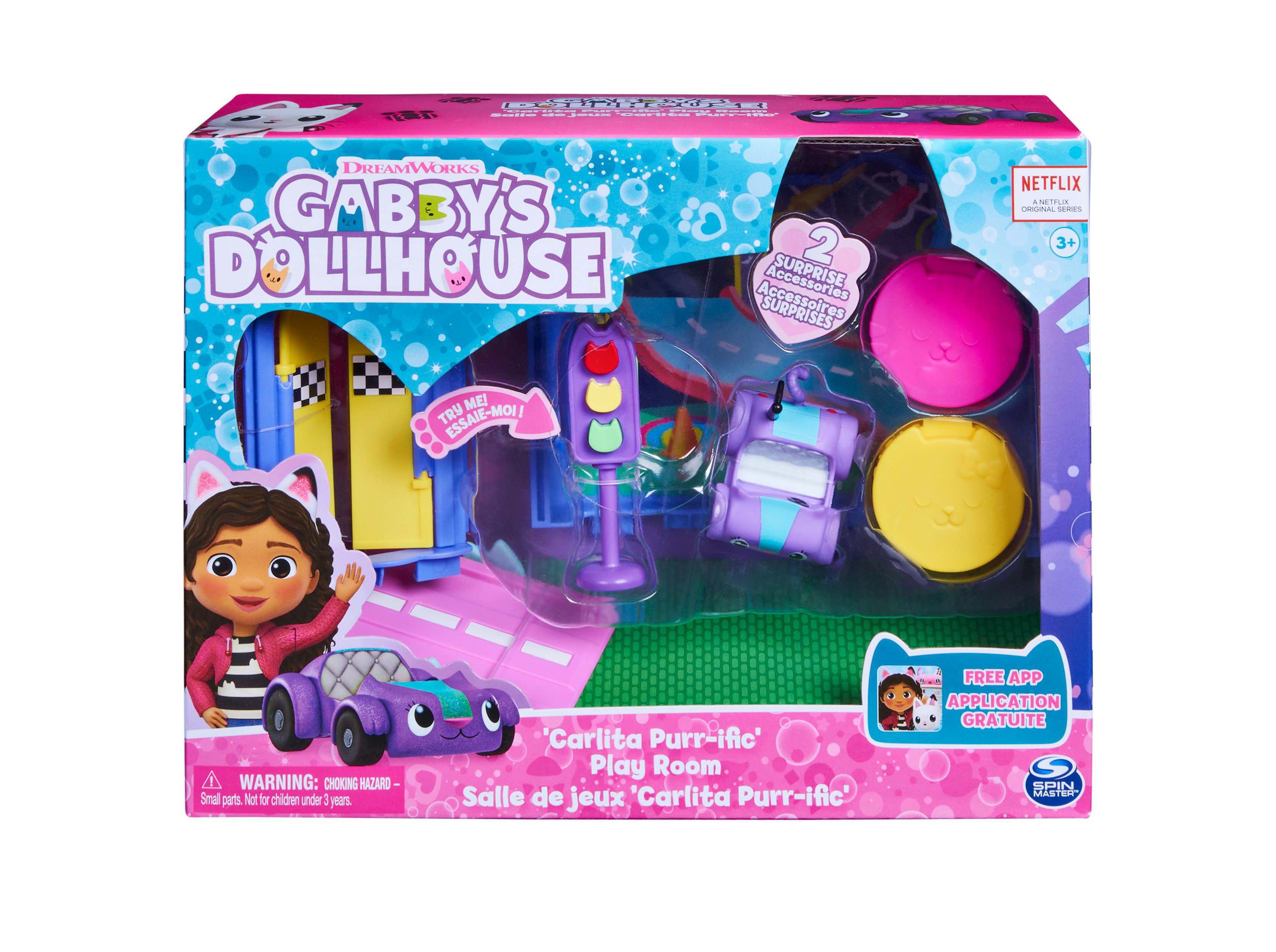 SALA GABBY DOLLHOUSE JOGOS CARLITA