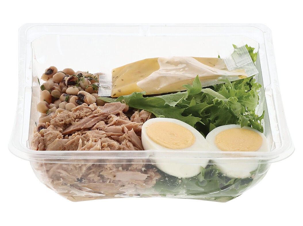 SALADA DE ATUM ALFACE E FEIJ&Atilde;O FRADE SABORES AUCHAN 350 G image number 1