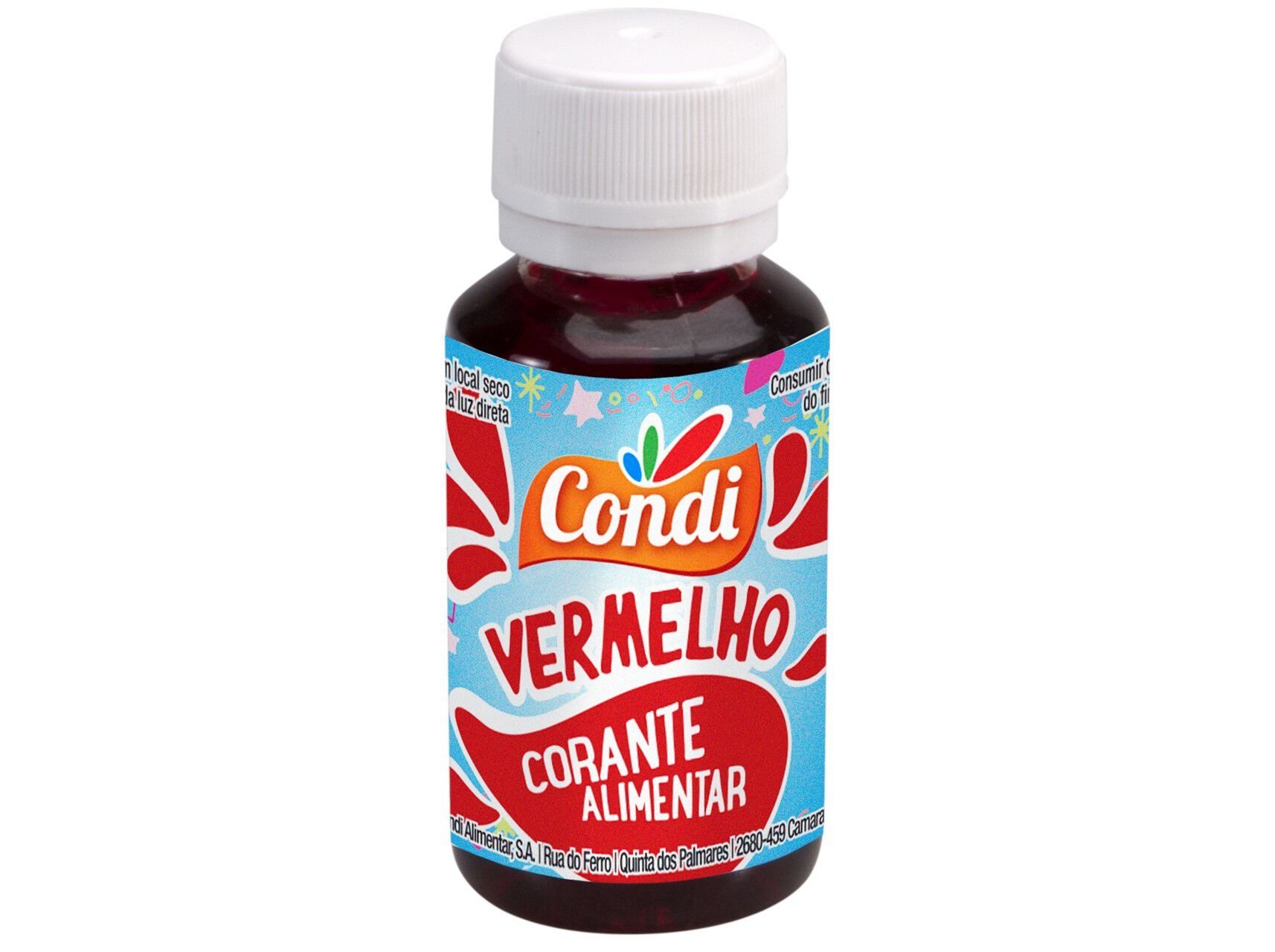 CORANTE L&Iacute;QUIDO CONDI VERMELHO 25 ML