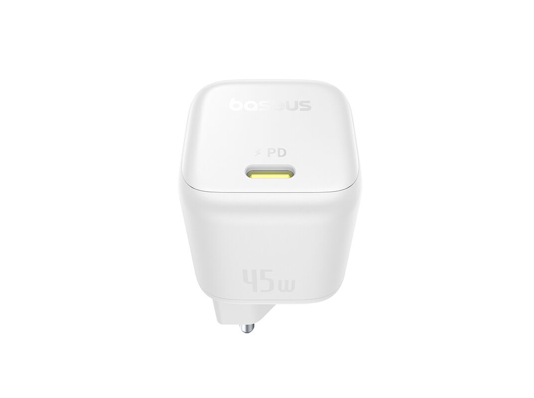 CARREGADOR BASEUS MOON WHITE PICOGO USB-C 45W image number 2