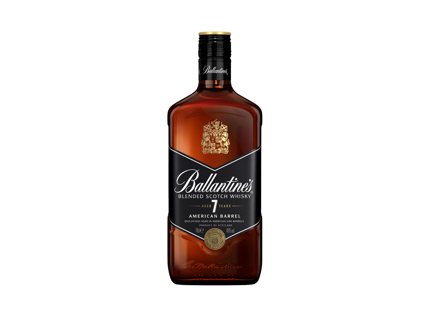 WHISKY VELHO BALLANTINES 7 ANOS 0.70L image number 0