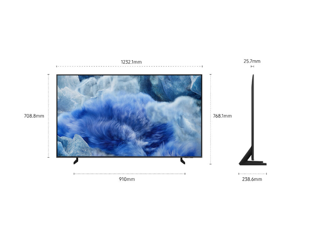 TV QLED SAMSUNG TQ55Q8FAAUXXC (55" 4K SMART TV AI 138CM) image number 7