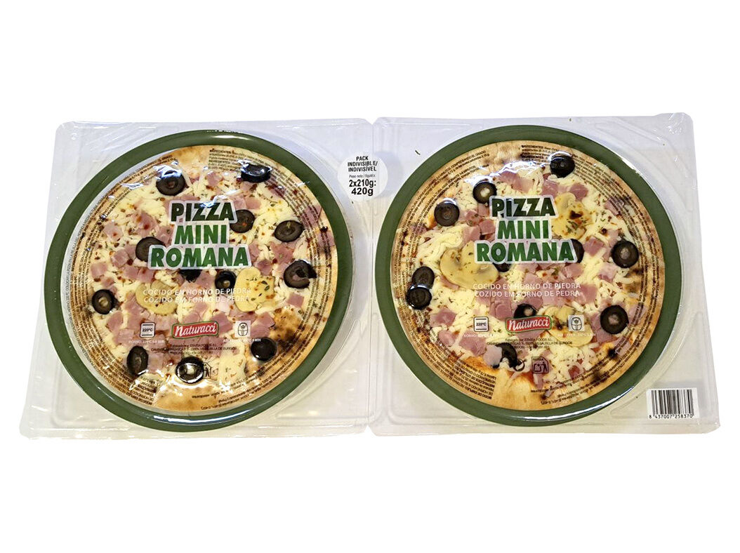 PIZZA NATURACCI ROMANA 2X210GR