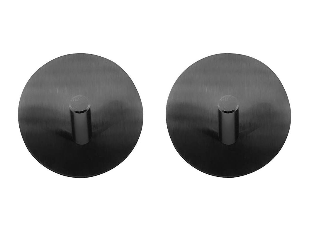 CONJUNTO 2 CABIDES ACTUEL ADESIVOS METAL PRETO