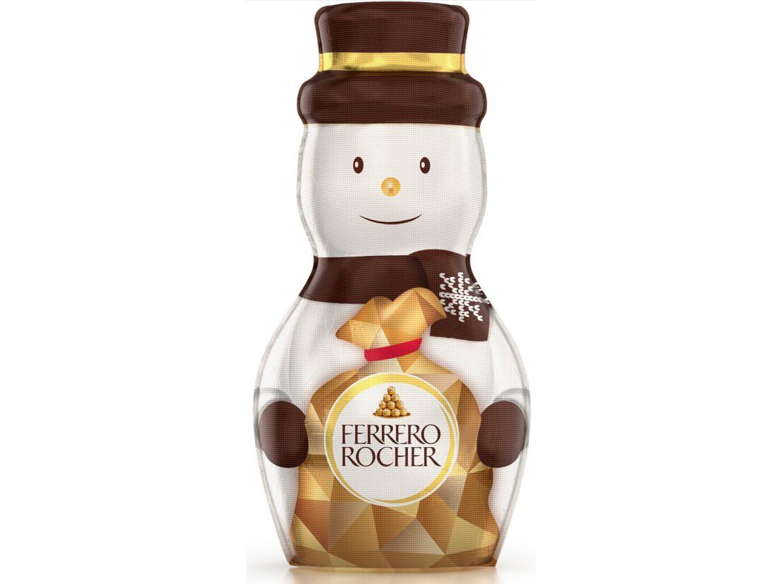 FIGURA CAVA ROCHER BONECO DE NEVE 90G image number 1
