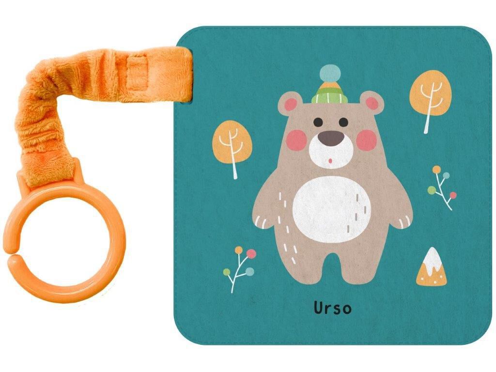 LIVRO LEVA UM LIVRO DE FELTRO - URSO image number 0