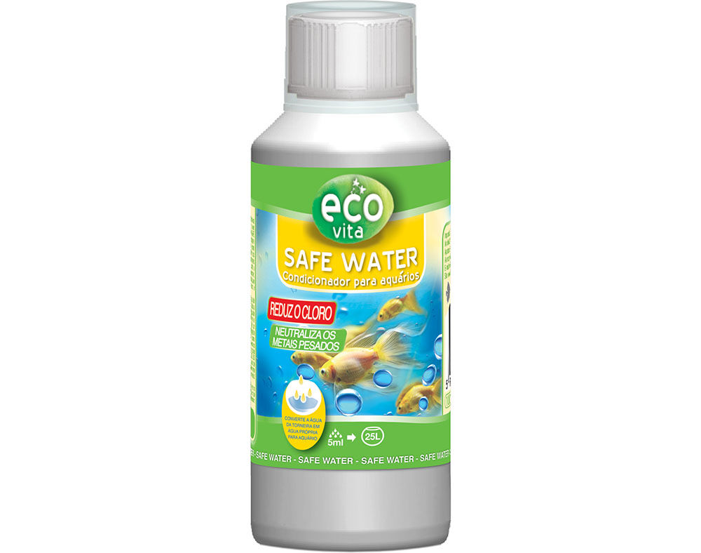 TRATAMENTO PARA &Aacute;GUA ECO-VITA SAFE WATER 100ML