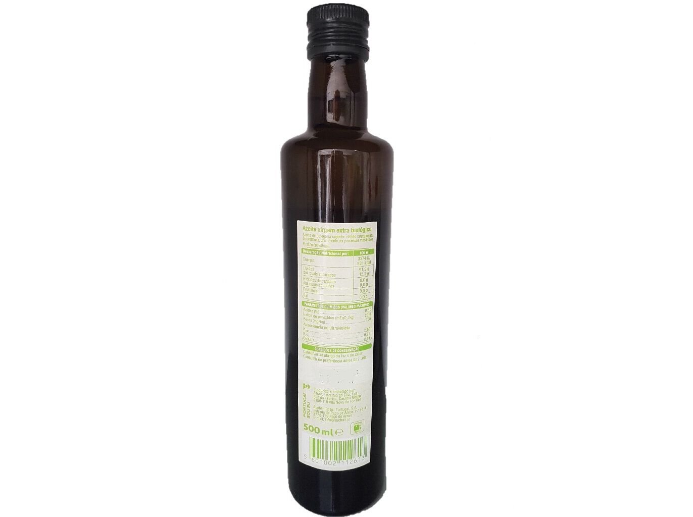 AZEITE AUCHAN BIO VIRGEM EXTRA 500ML image number 1