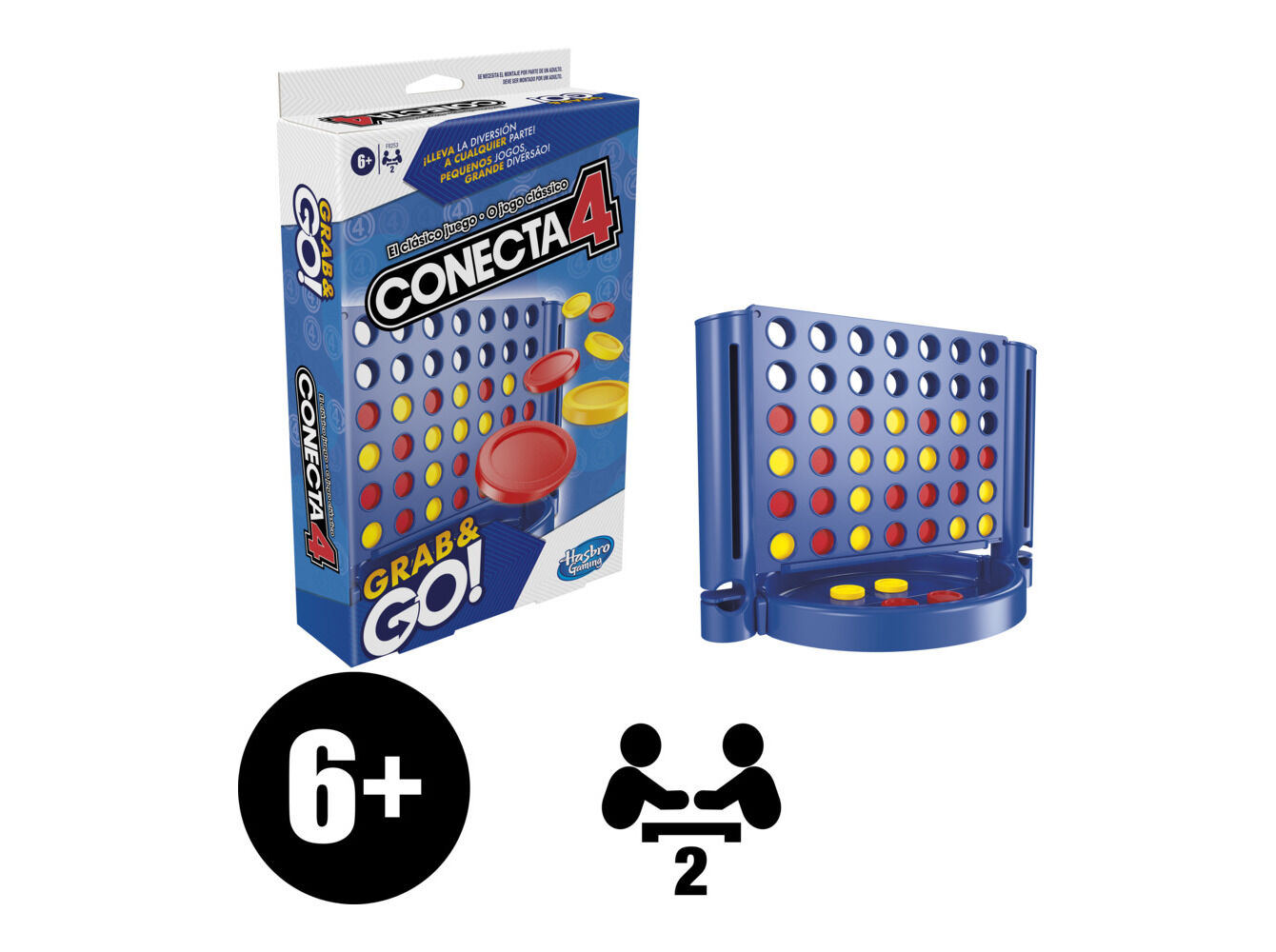 JOGO QUATRO EM LINHA HASBRO image number 2