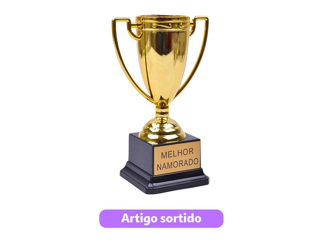 TROFEU DO ART MELHOR NAMORADO MODELOS SORTIDOS