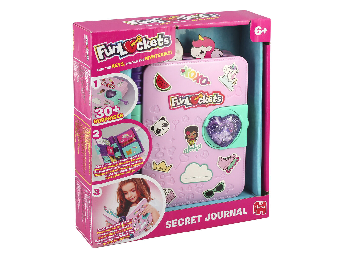SECRET JOURNAL FUNLOCKETS JUMBO image number 0