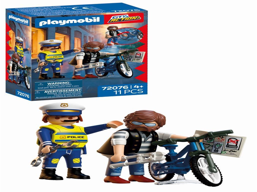ROUBO DE BICICLETAS PLAYMOBIL 72076 image number 1