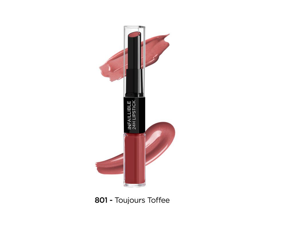 BATOM L'OR&Eacute;AL MAKE UP INFAILLIBLE 2 STEPS 801 NU